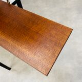 Wall shelf asymmetrical wood vintage 50s