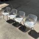 Suite de 4 chaises Tulipe par Pierre Guariche