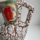 Vallauris vintage vase 70s