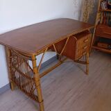 Rattan desk