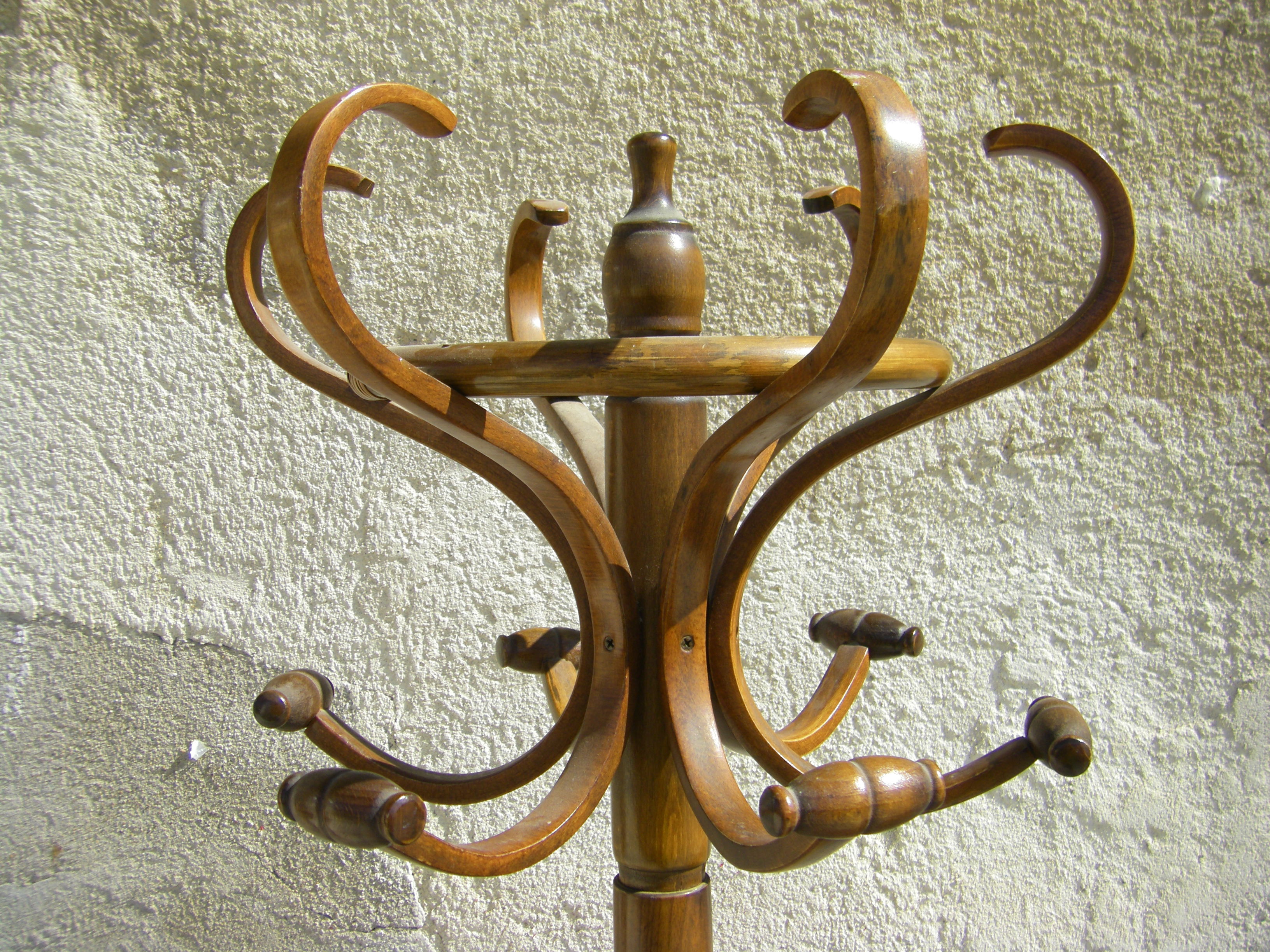 Vintage parrot coat rack