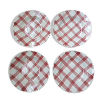 4 hollow plates Moulin des Loups