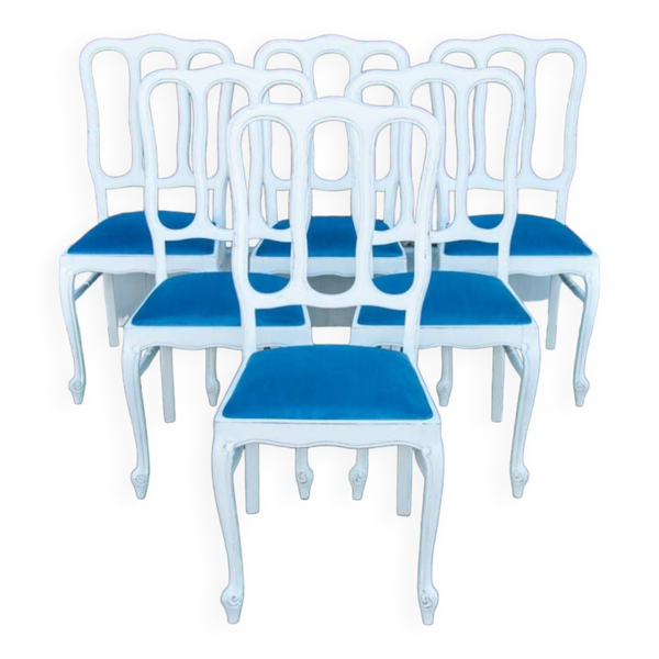 Chaises, Europe du Nord, vers 1920. Après rénovation.