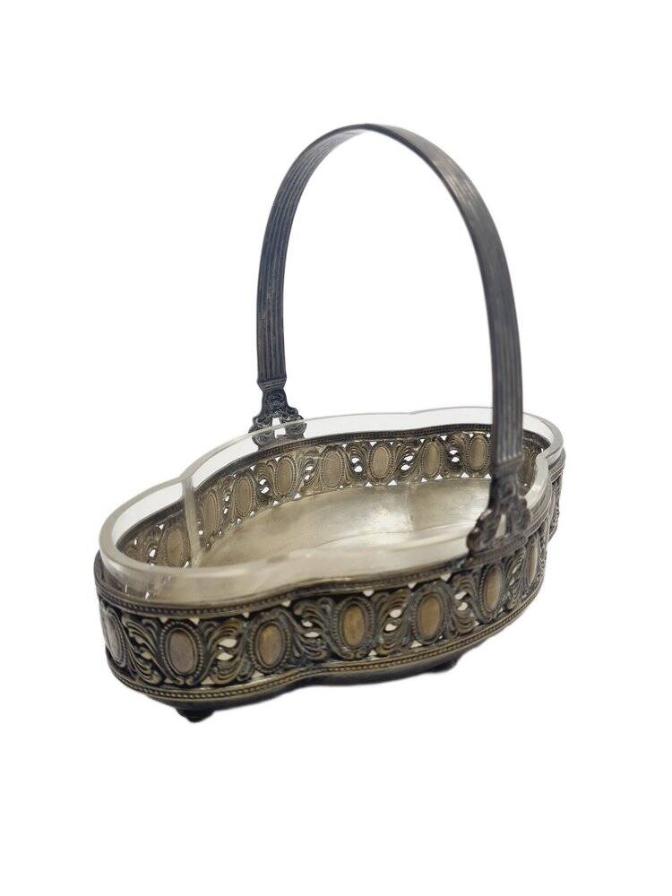 Antique Art Nouveau planter, 1890s