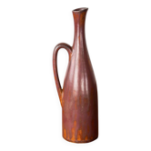 Vase en céramique émaillée marrons par Gunnar Nylund pour Rörstrand.