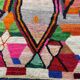 Moroccan handmade wool rug 3 x 2 m