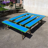 Set of 6 fairground benches