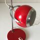 Vintage red eye ball lamp 1970