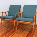 Czechoslovakian Armchairs from TON, 1960s, Set of 2