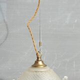 Pendant lamp glacier Ezan art deco 1930