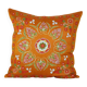 Vintage embroidered cushion cover 51x51 cm