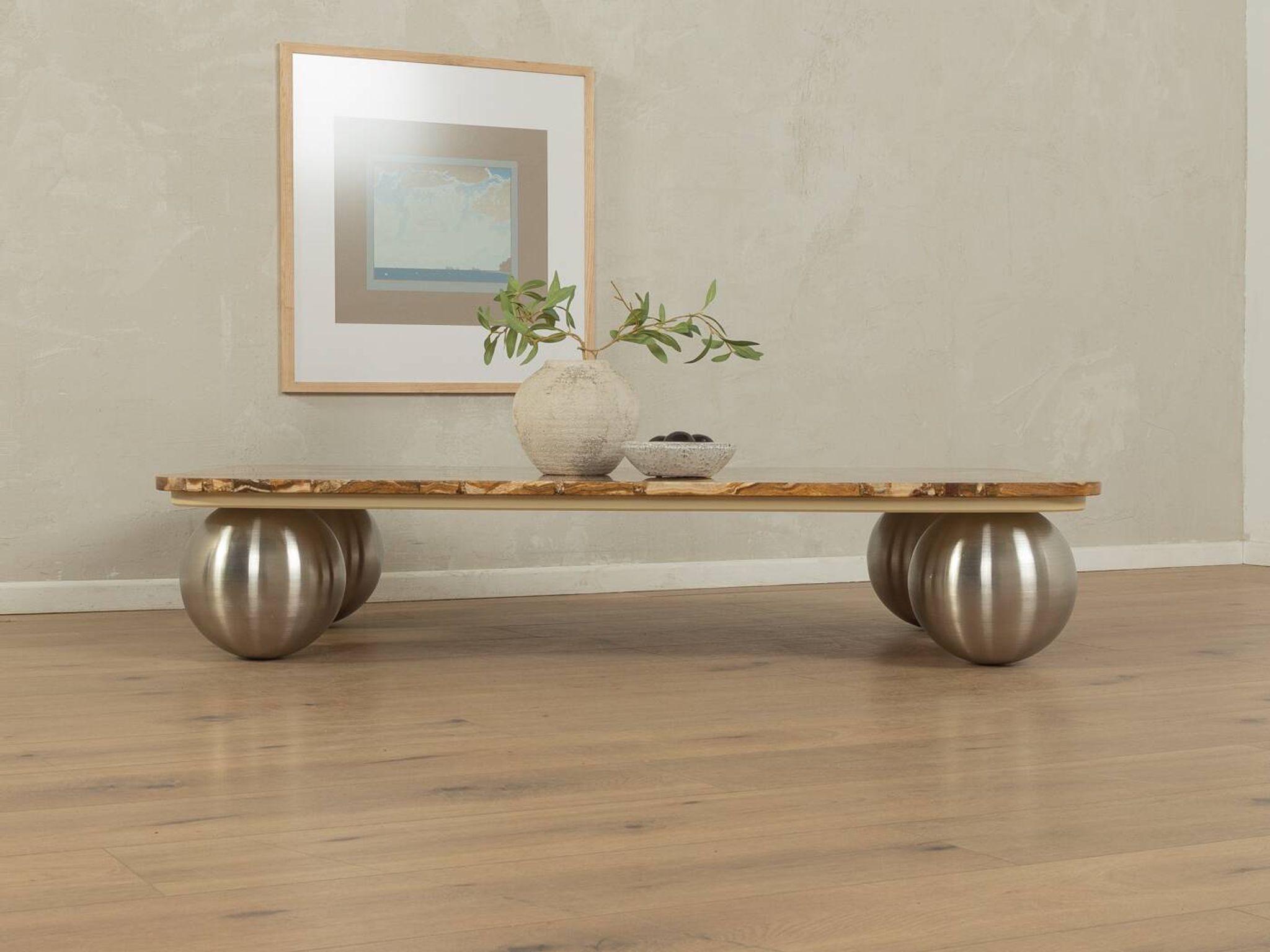 Table basse exclusive en onyx