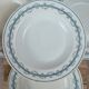 Lot de 4 assiettes creuses anciennes Gien – Terre de Fer modèle Austerlitz