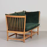 SPOKE-BACK SOFA BY BORGE MORGENSEN FOR FRITZ HANSEN, 1963 | EARLY EDITION