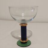 "La Vida" crystal stemmed bowl