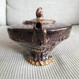 Very original Vallauris teapot by ceramist Marius Giuge