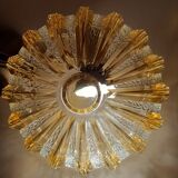 Round wall lamp jelly fish 60s.