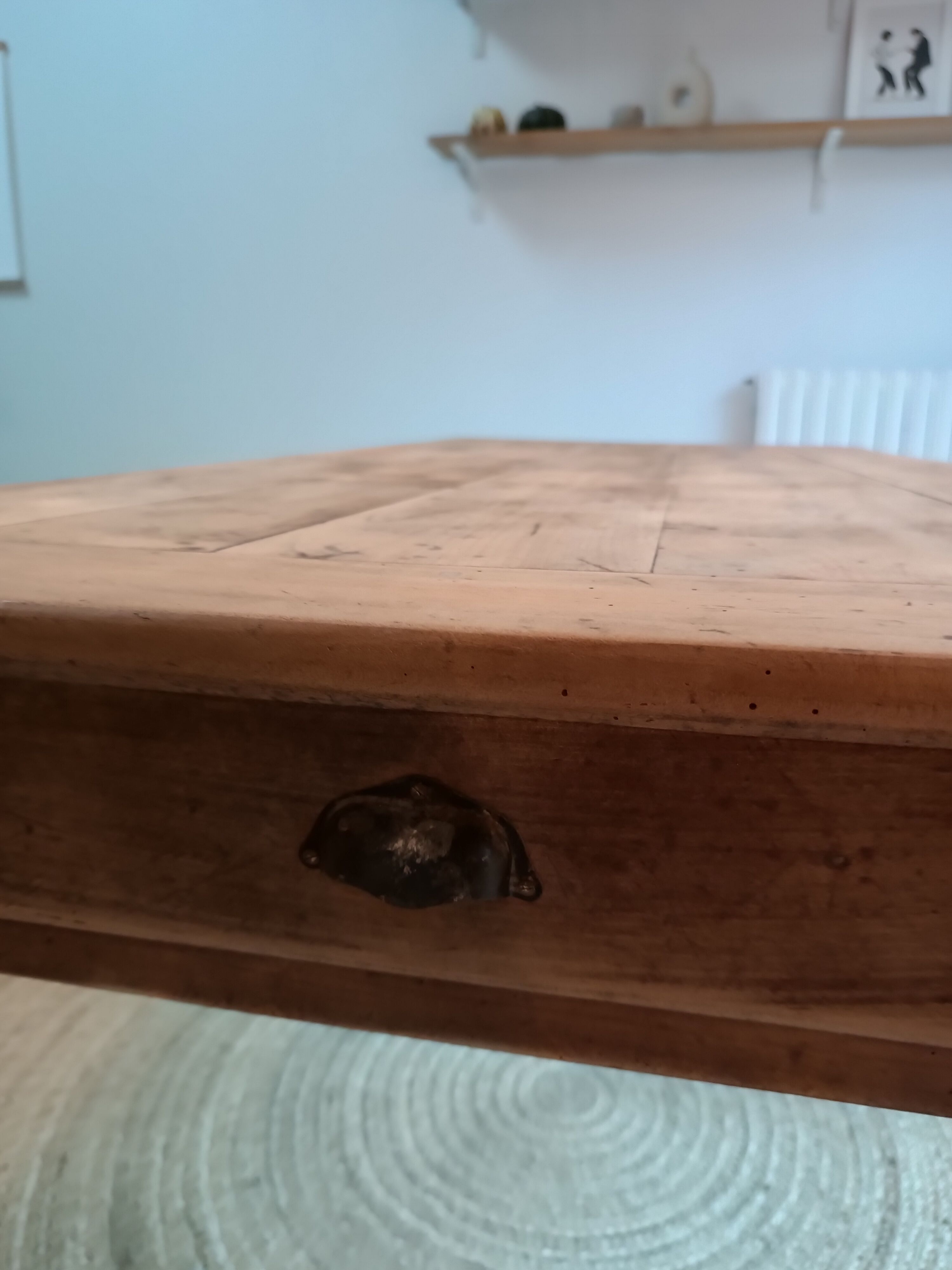 Old farmhouse table