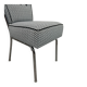 Mid-century tubular steel chair by Jozsef Peresztegi