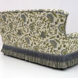 Rare 19th Century Napoleon III Brocade Sofa and Two Armchairs