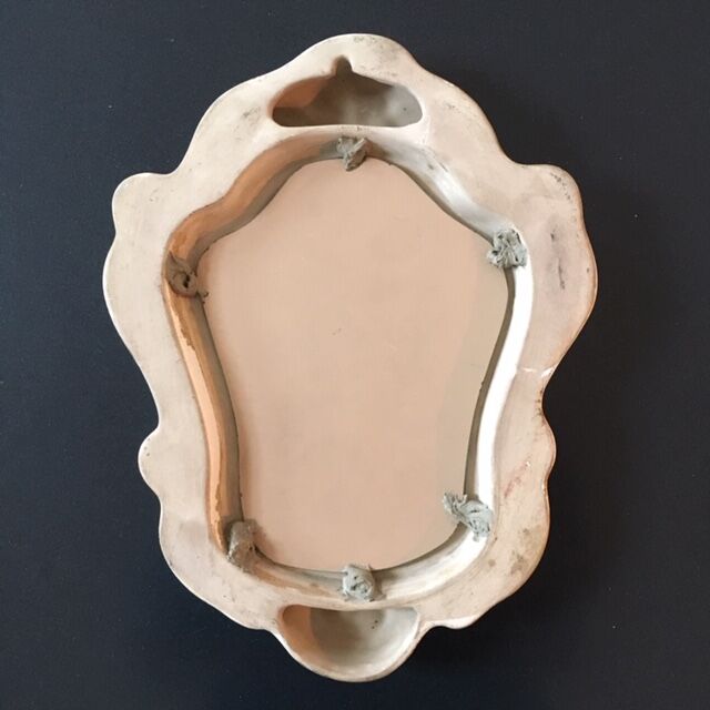 MIroir rococo in Bakelite 24cm