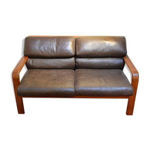 Canapé scandinave teck