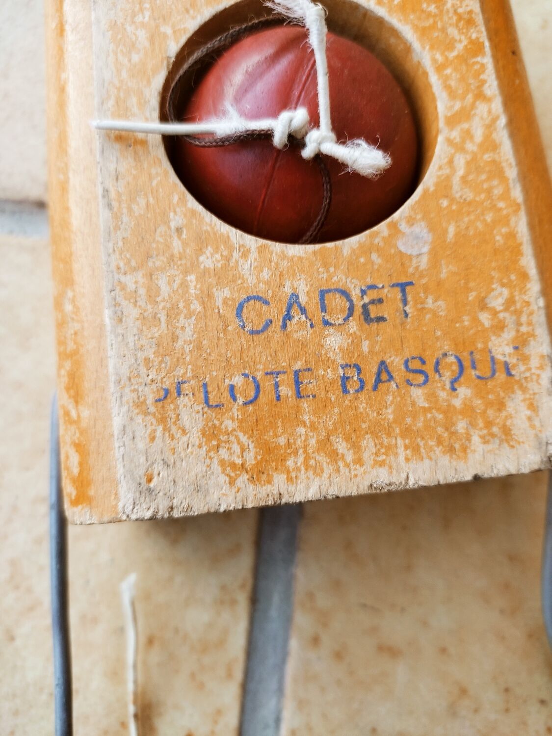 Basque wooden guethary game