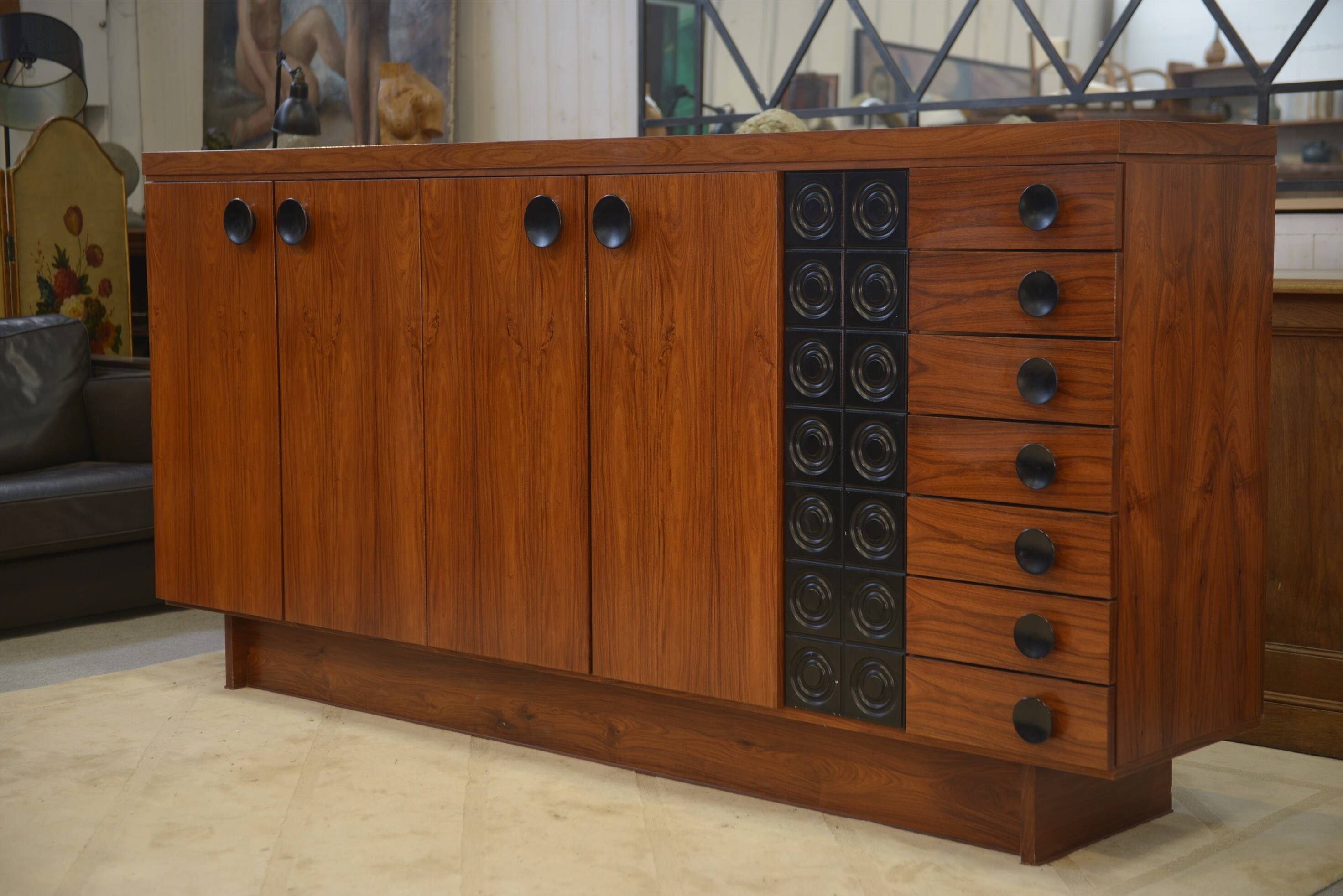 Buffet brutaliste De Coene 1970’s