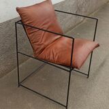 Leather armchair