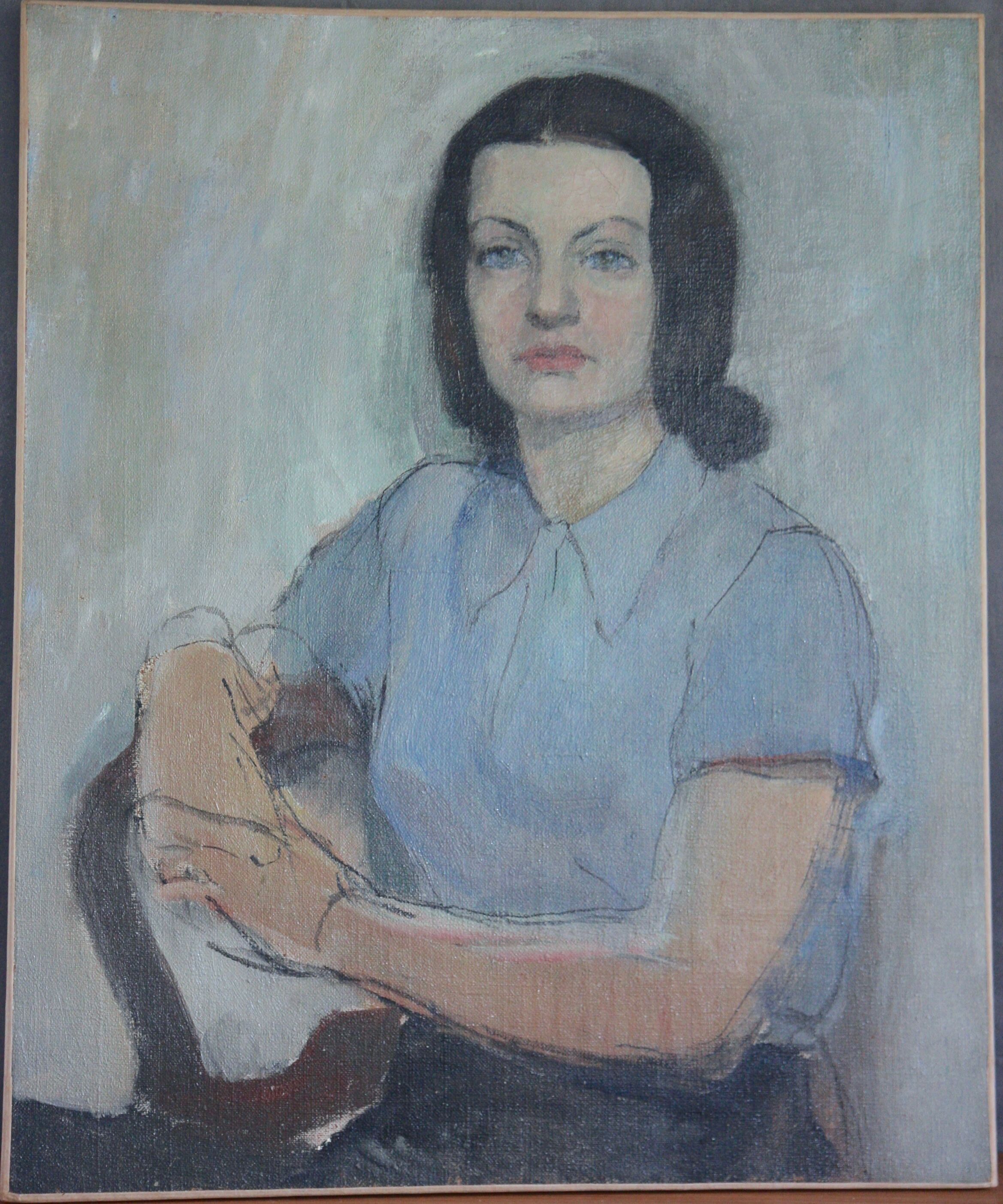 Portrait of a woman from the 60s