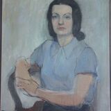 Portrait of a woman from the 60s