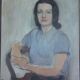 Portrait of a woman from the 60s