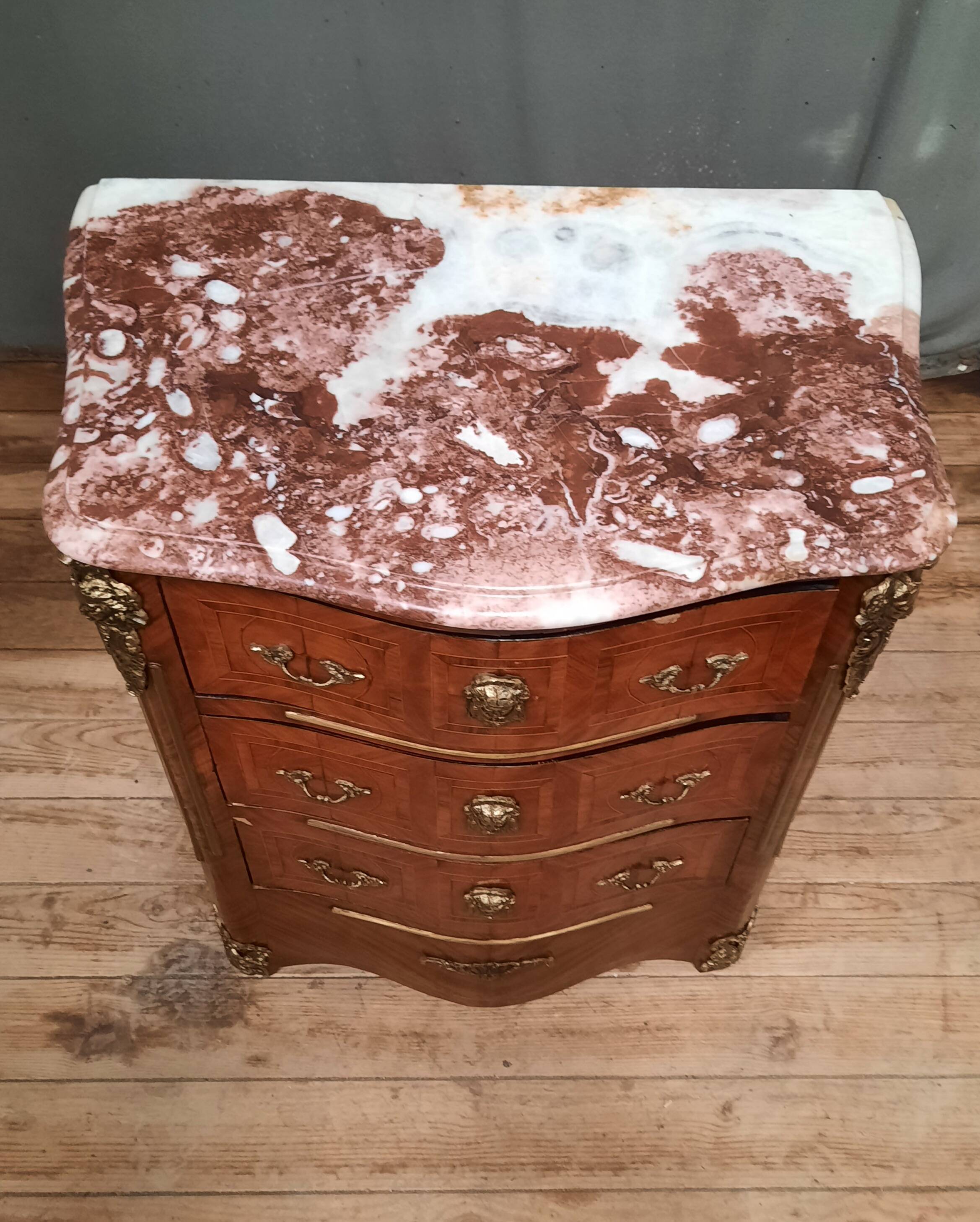 Louis XIV style chest of drawers