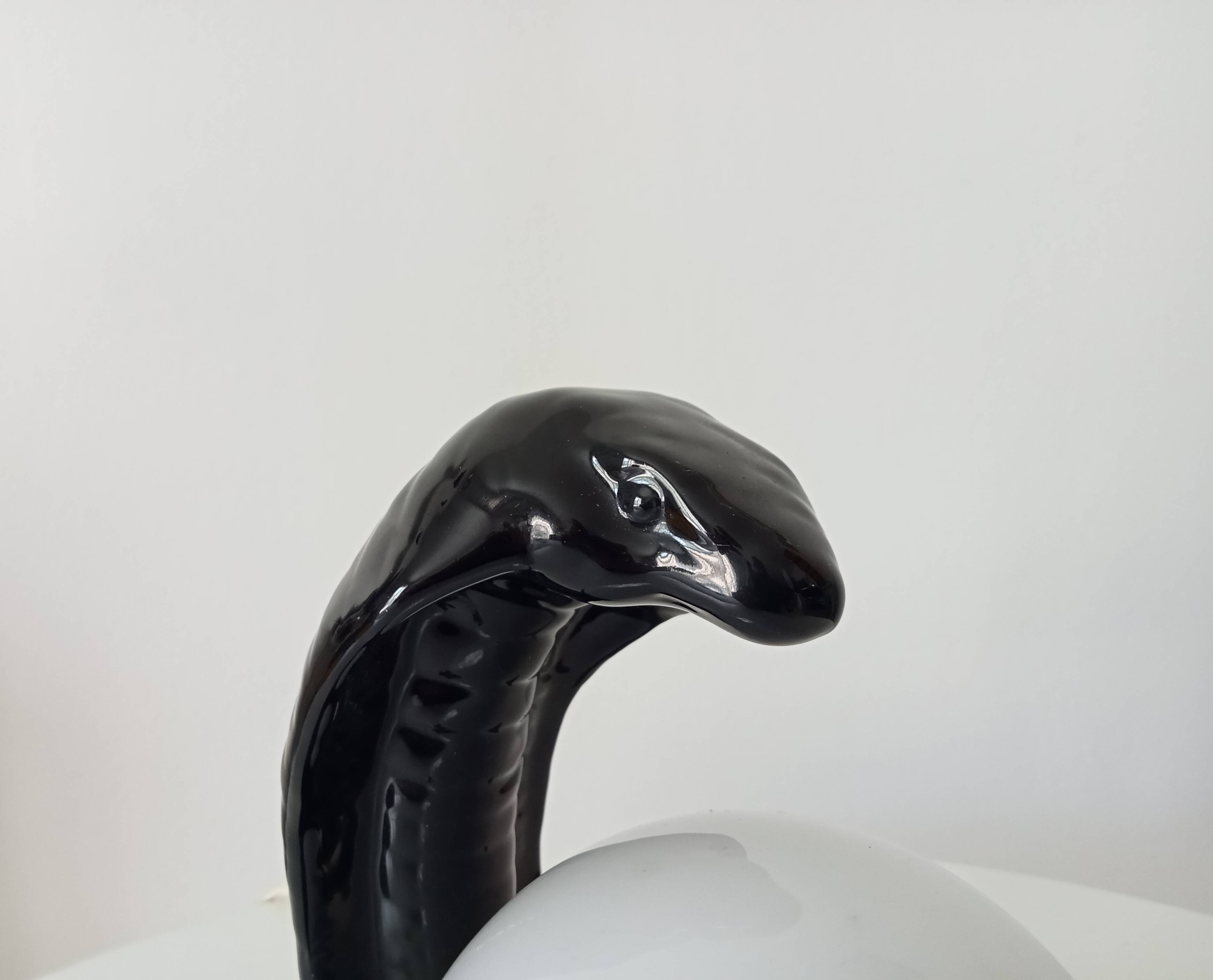 Vintage Italian Cobra lamp from the 70s