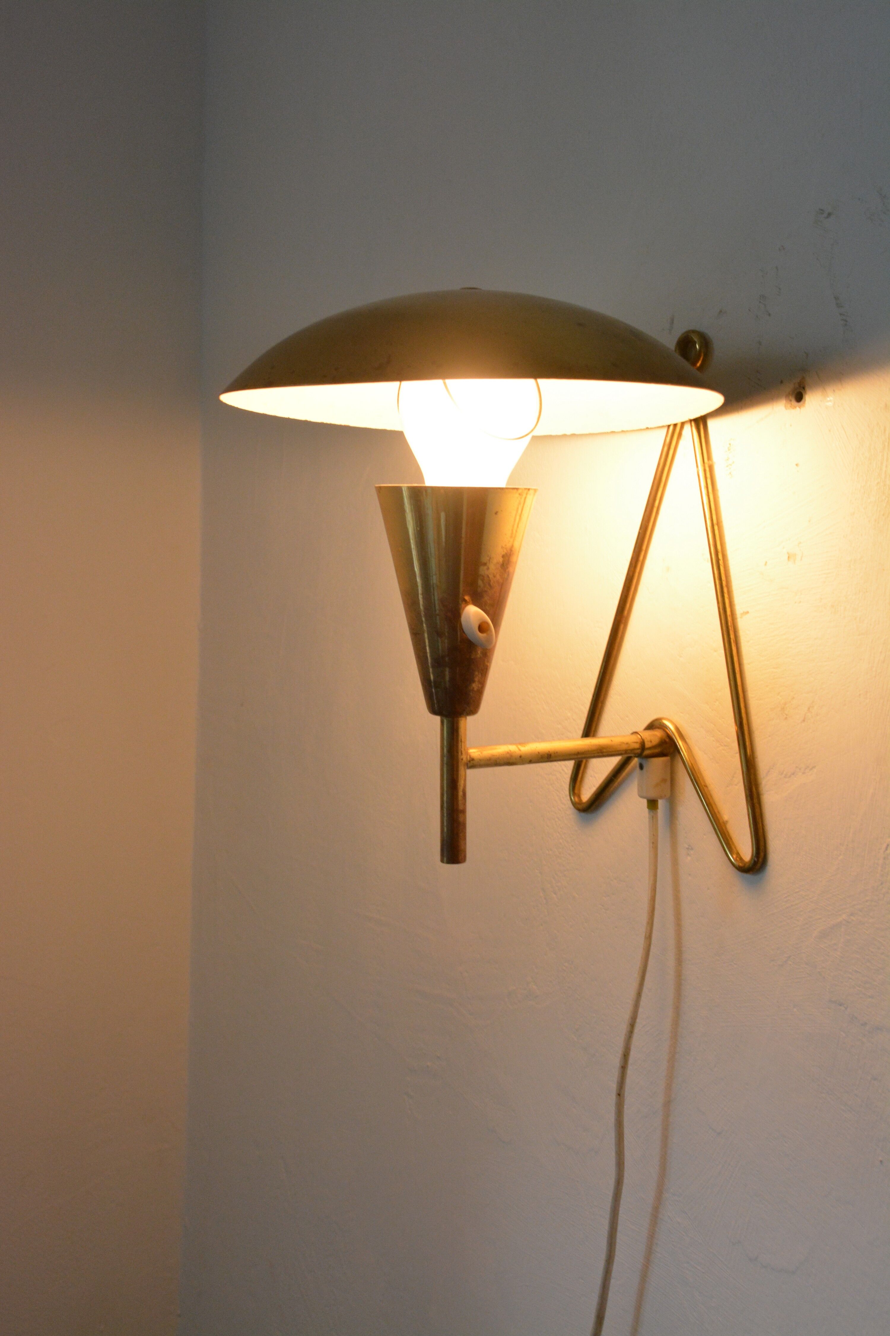 Pair of Itsu wall lights, EV 57, 50s