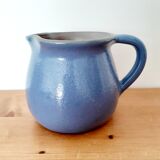 Old glazed blue sandstone pitcher
