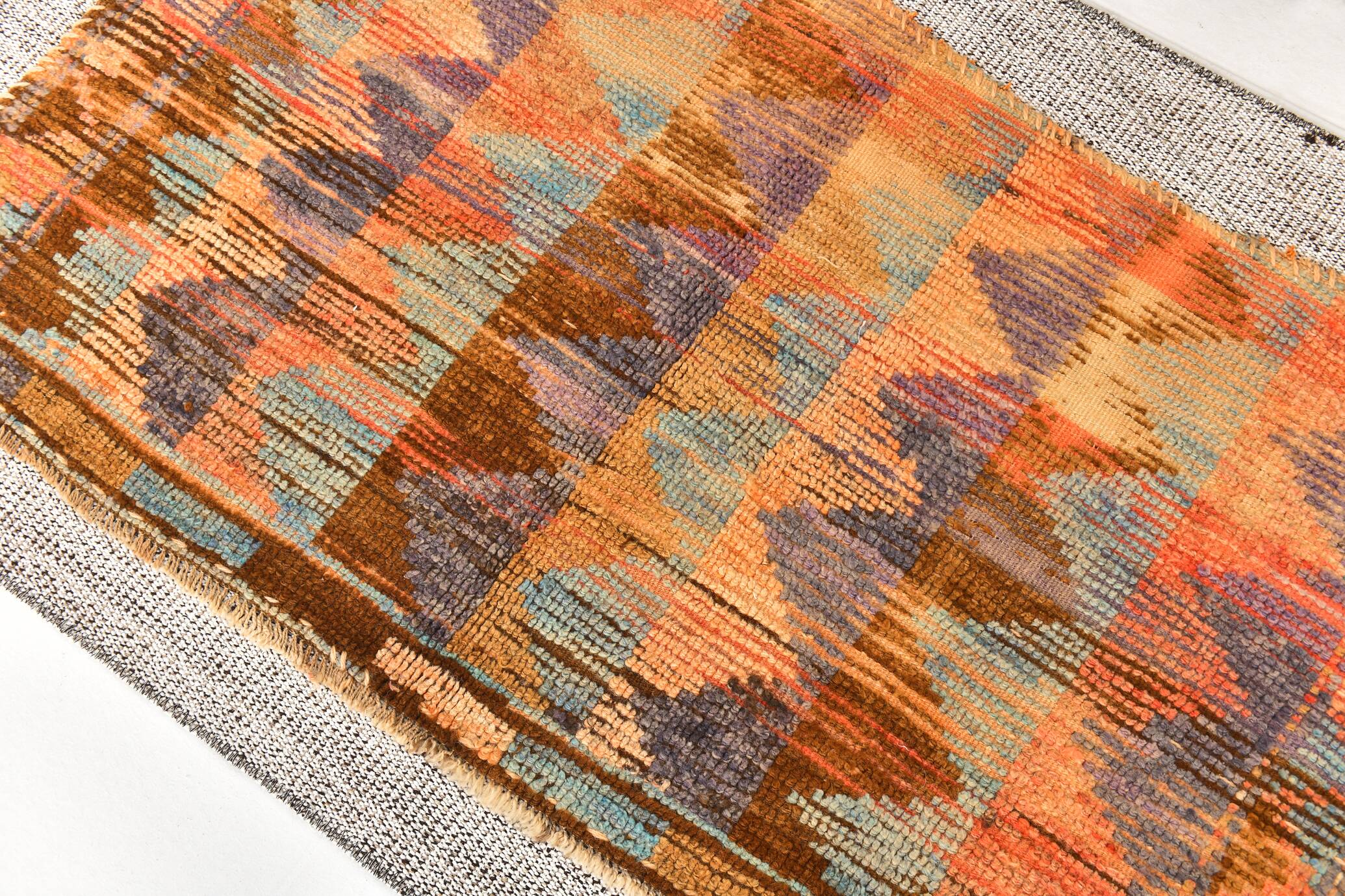 Handmade Vintage Wall Rug, 89x140Cm