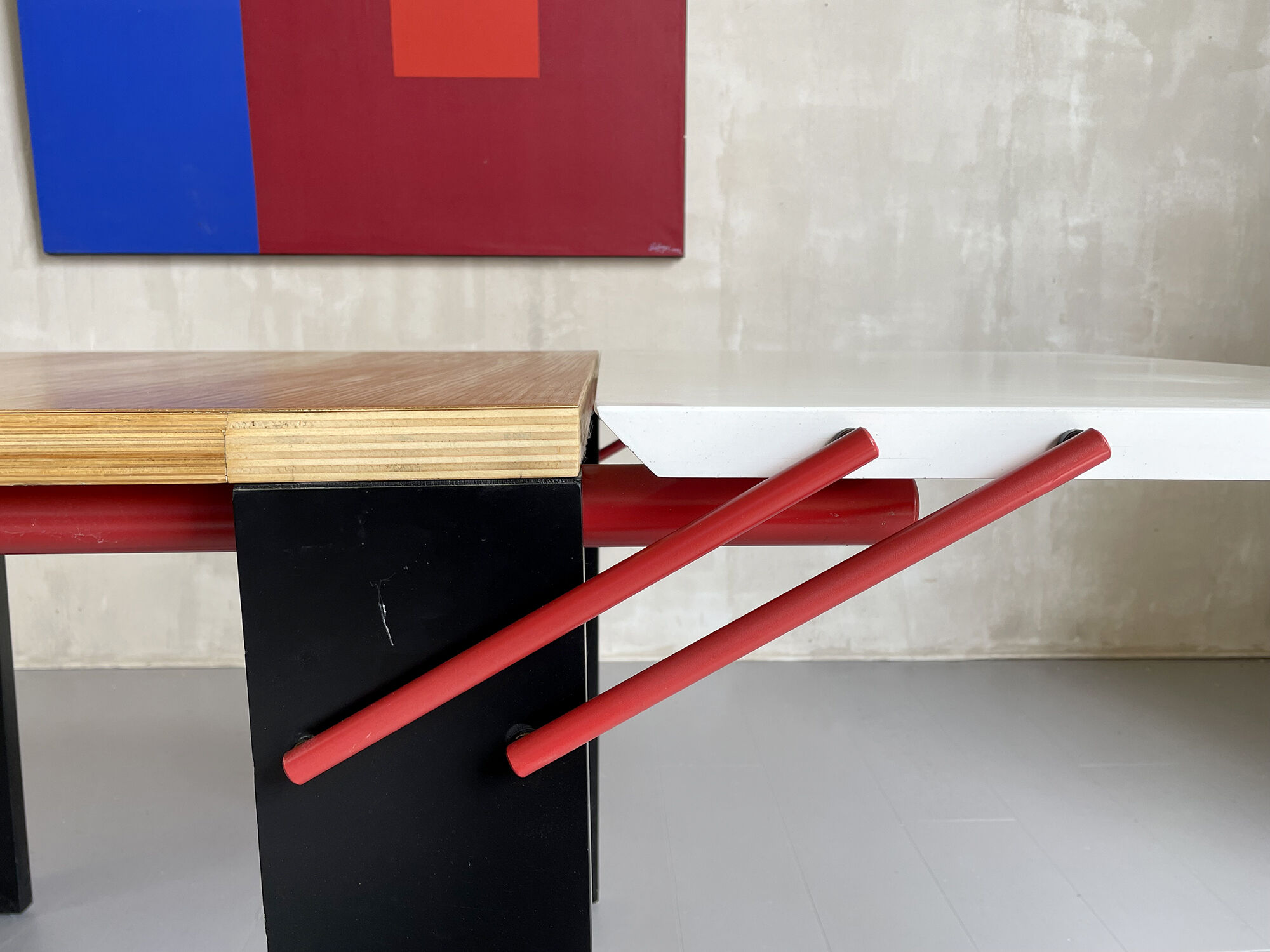 Table Achab, Lorenzo and Stefani for Palluco 1980