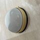 Midcentury Bakelite/Glass ceiling lamp/flush mount or wall lamp, 1960s