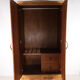 Wardrobe in rattan and raffia