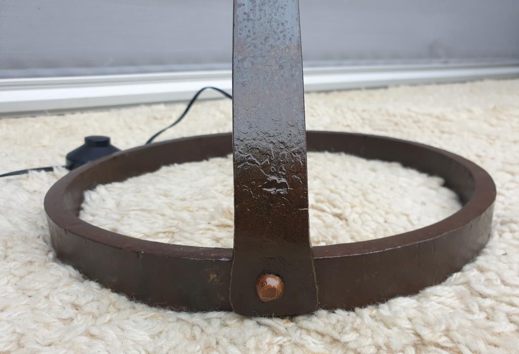 Ironwork floor lamp Jean-Pierre Ryckaert 1950, France