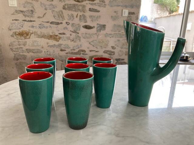 vintage lemonade set