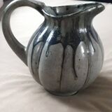 Vase vintage en céramique forme melon