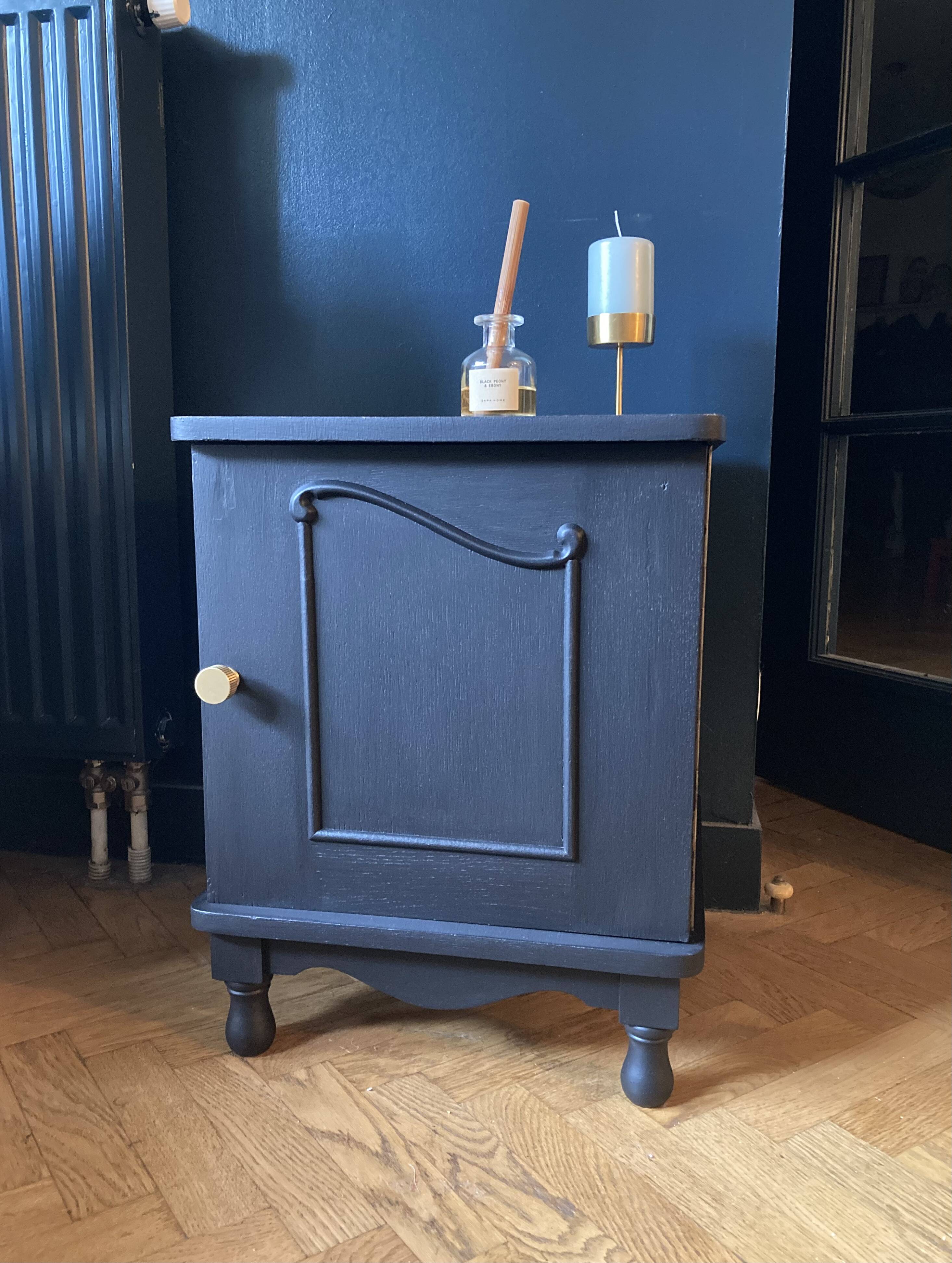 Vintage bedside table