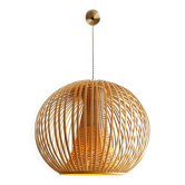 XXL bamboo ball pendant