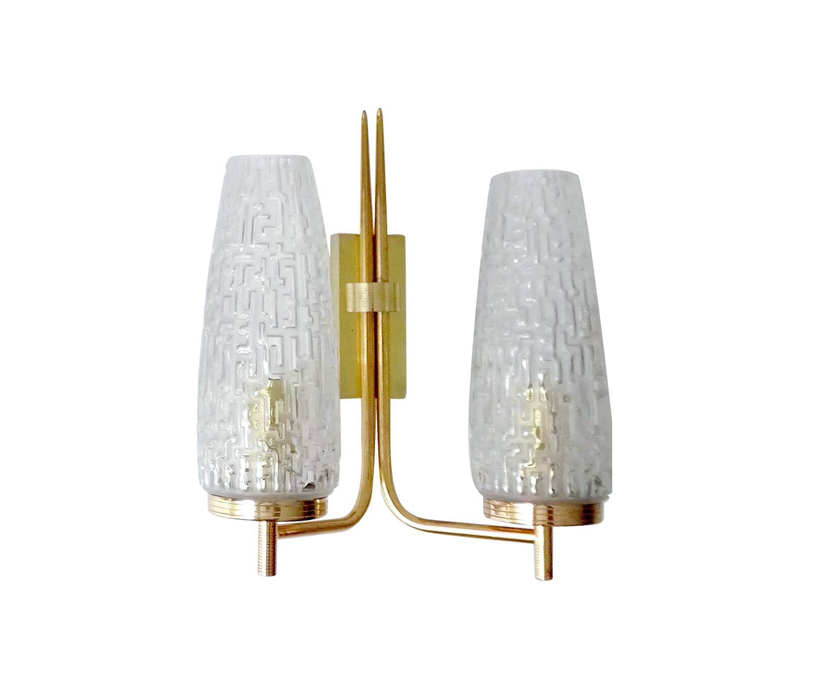 Vintage Glass Wall Light