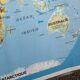 Old school MDI map: The world, political planisphere and relief.
