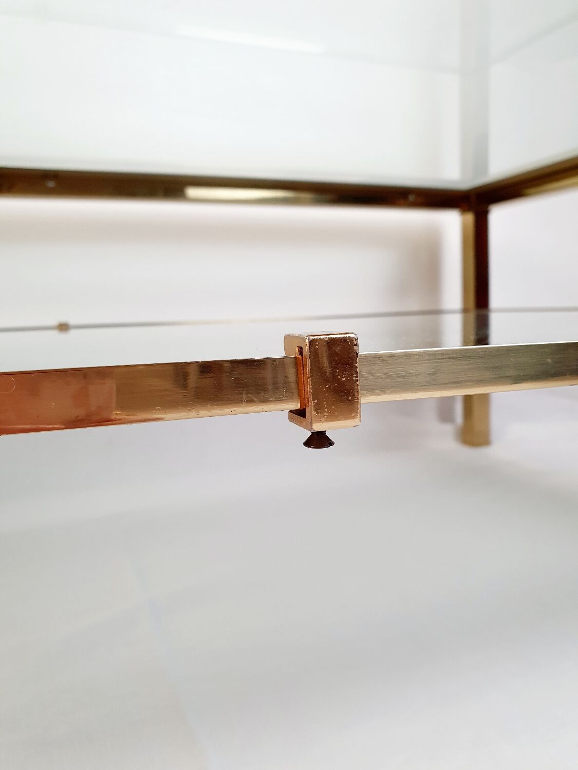 Mara coffee table double trays Italy