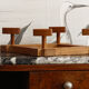 Beech wall coat rack