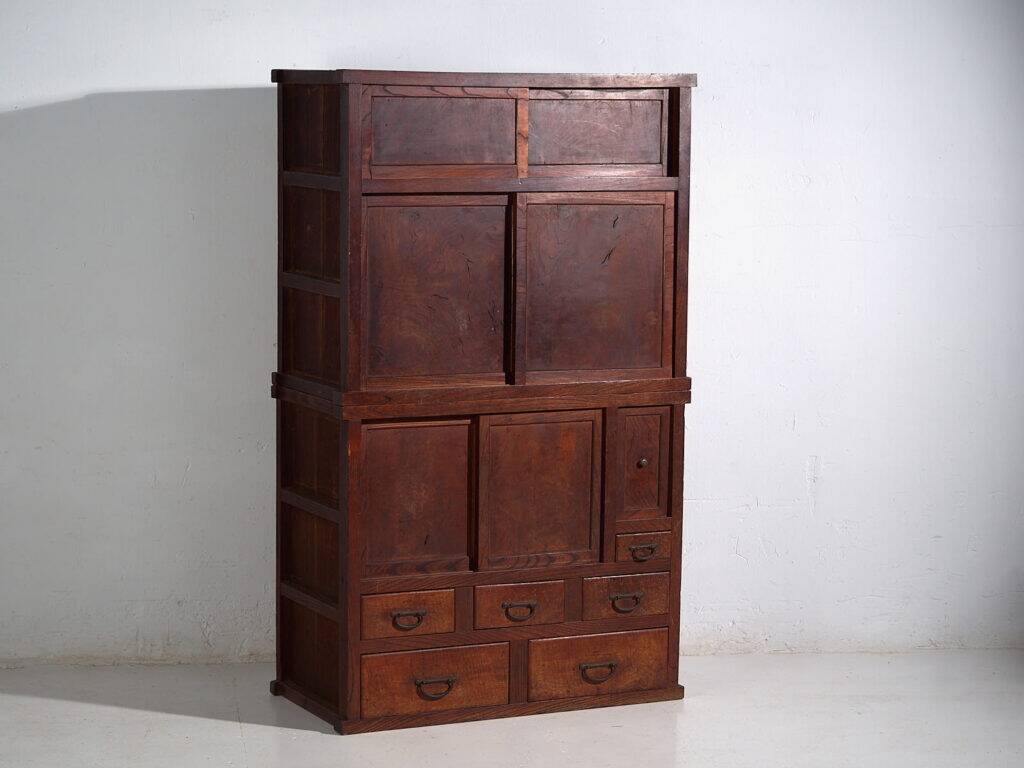 Antique Japanese Mizuya tansu cabinet – Taishō / Shōwa Period (c.1912-1945) #38